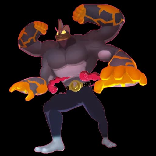 Machamp Gmax Pokemon team builder artwork