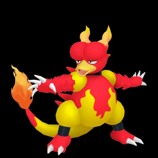 Magmar Pokemon team builder artwork