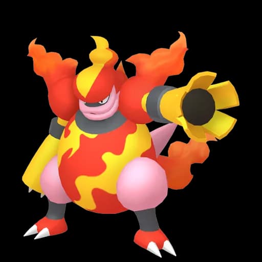 Magmortar Pokemon team builder artwork