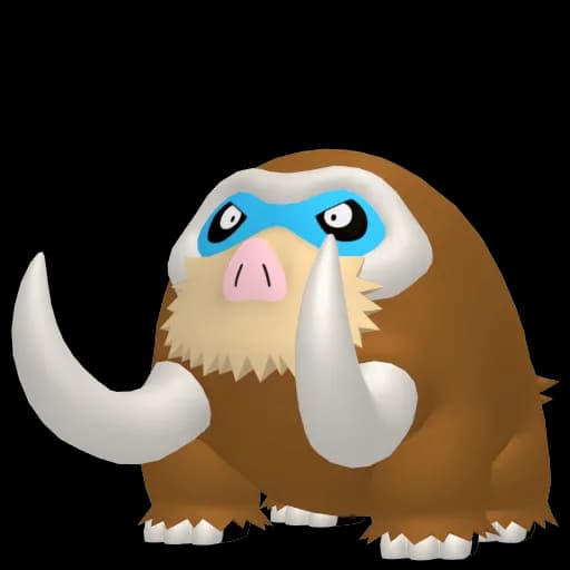 Mamoswine Pokemon team builder artwork