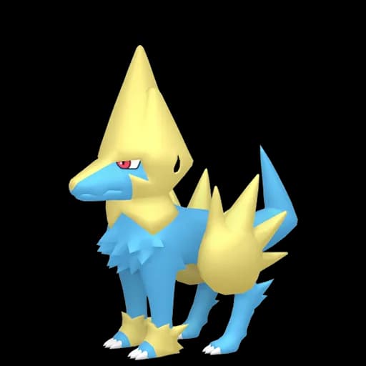 Manectric Pokemon team builder artwork