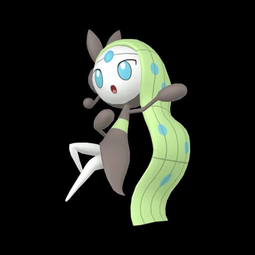 Meloetta Aria Pokemon team builder artwork