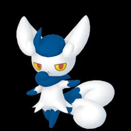 Meowstic Female Pokemon team builder artwork