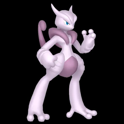 Mewtwo Mega X Pokemon team builder artwork