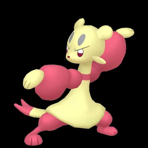 Mienfoo Pokemon team builder artwork