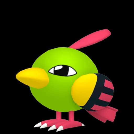 Natu Pokemon team builder artwork