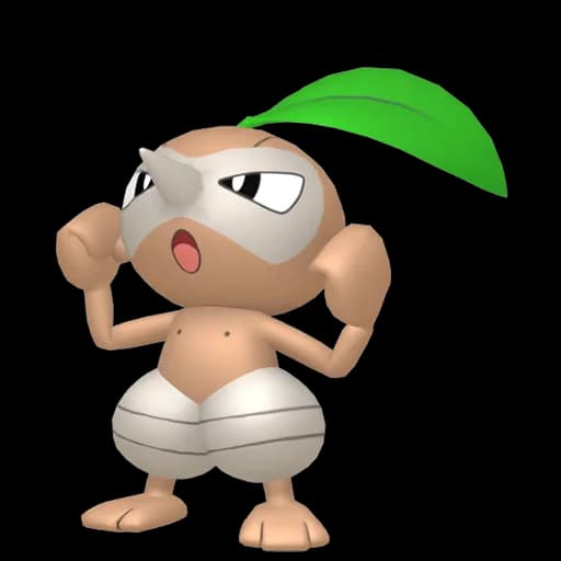 Nuzleaf Pokemon team builder artwork