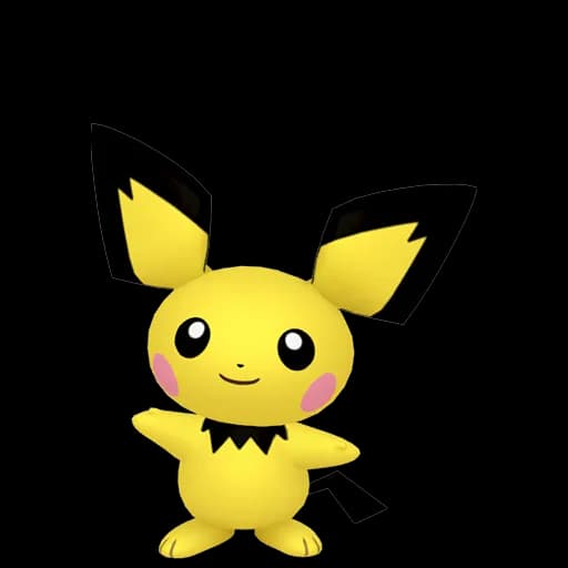 Pichu Pokemon team builder artwork