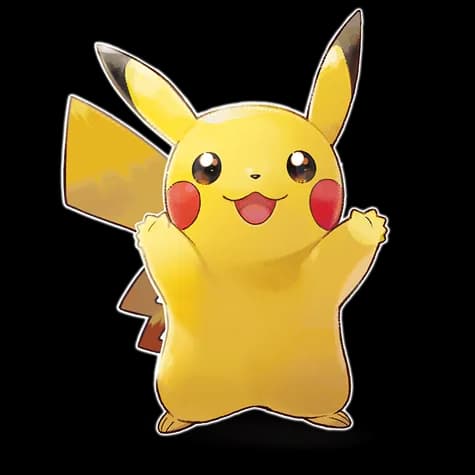 Pikachu Starter Pokemon team builder artwork