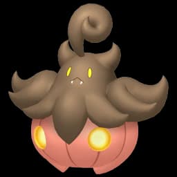 Pumpkaboo Super Pokemon team builder artwork