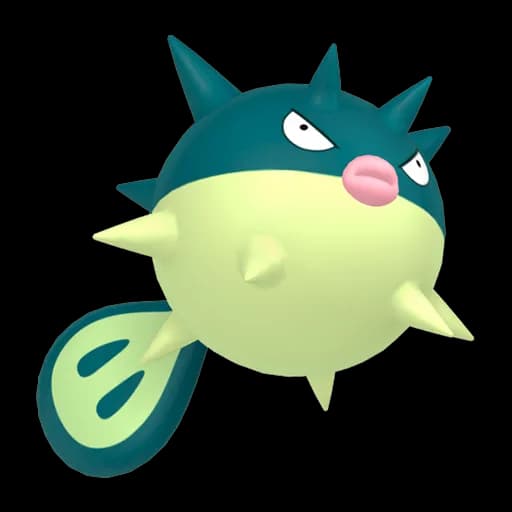 Qwilfish Pokemon team builder artwork