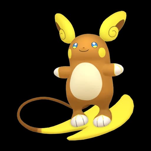 Raichu Alola Pokemon team builder artwork