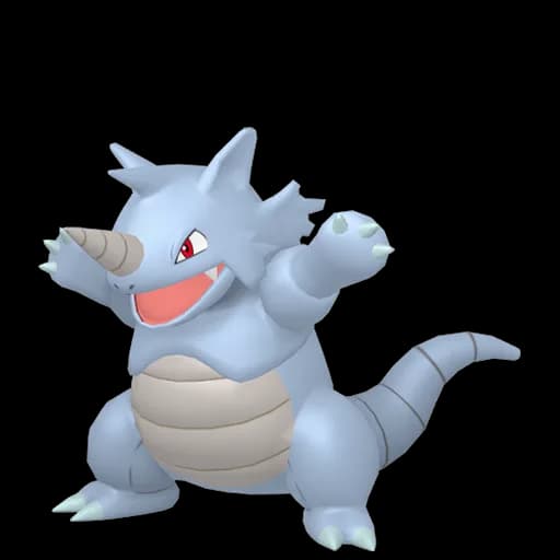 Rhydon Pokemon team builder artwork