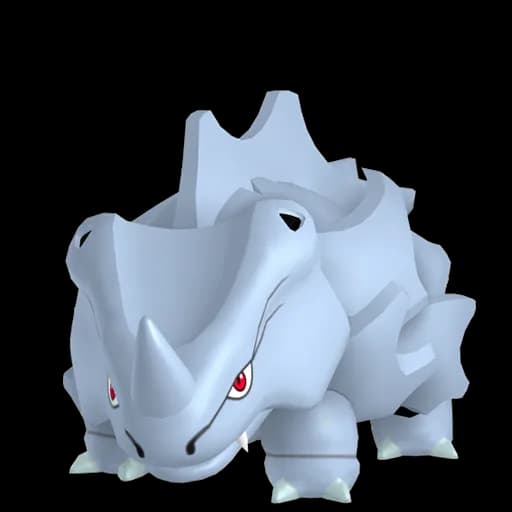 Rhyhorn Pokemon team builder artwork