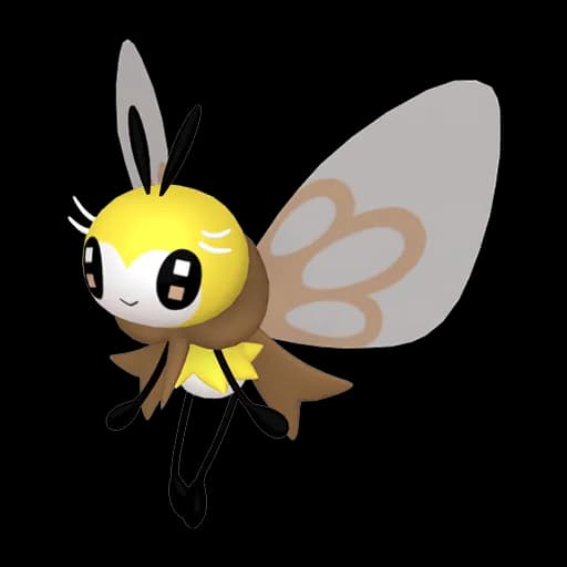 Ribombee Pokemon team builder artwork