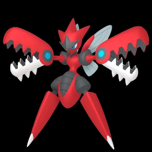 Scizor Mega Pokemon team builder artwork