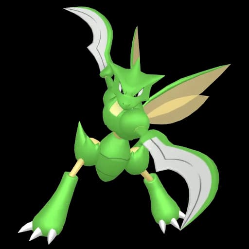 Scyther Pokemon team builder artwork