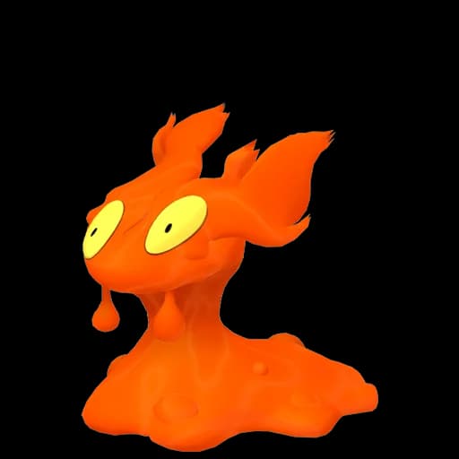 Slugma Pokemon team builder artwork