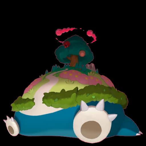 Snorlax Gmax Pokemon team builder artwork