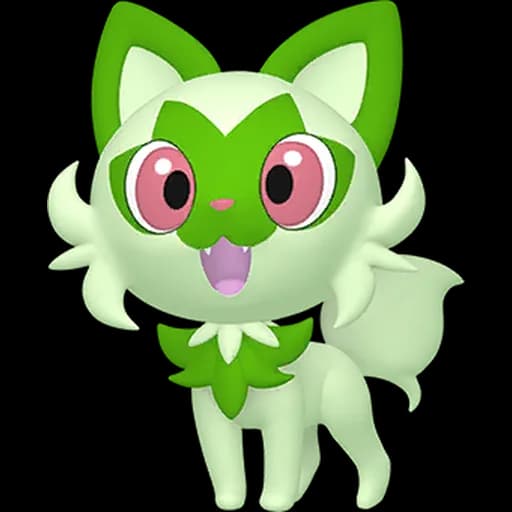 Sprigatito Pokemon team builder artwork