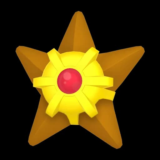 Staryu Pokemon team builder artwork