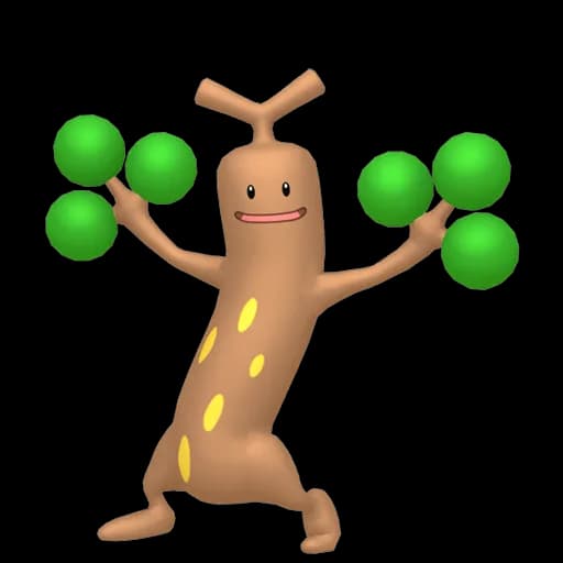 Sudowoodo Pokemon team builder artwork