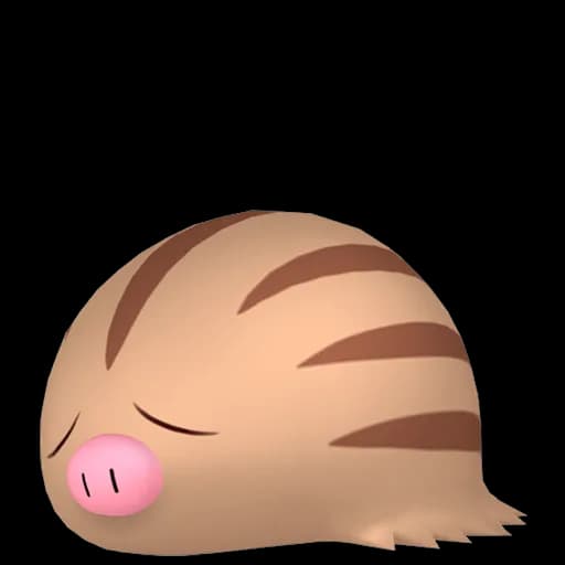 Swinub Pokemon team builder artwork