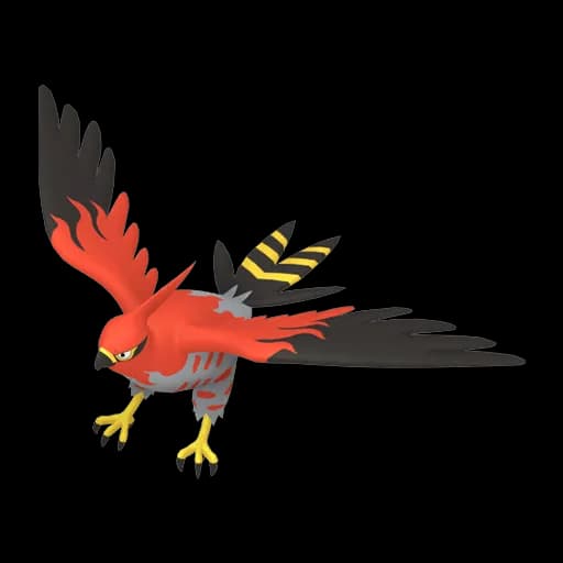 Talonflame Pokemon team builder artwork