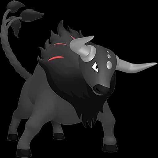 Tauros Paldea Blaze Breed Pokemon team builder artwork