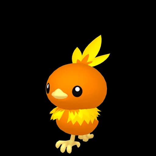 Torchic Pokemon team builder artwork