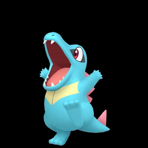 Totodile Pokemon team builder artwork