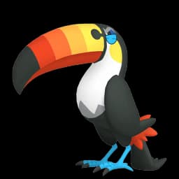 Toucannon Pokemon team builder artwork