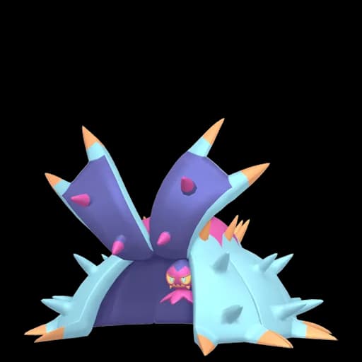 Toxapex Pokemon team builder artwork