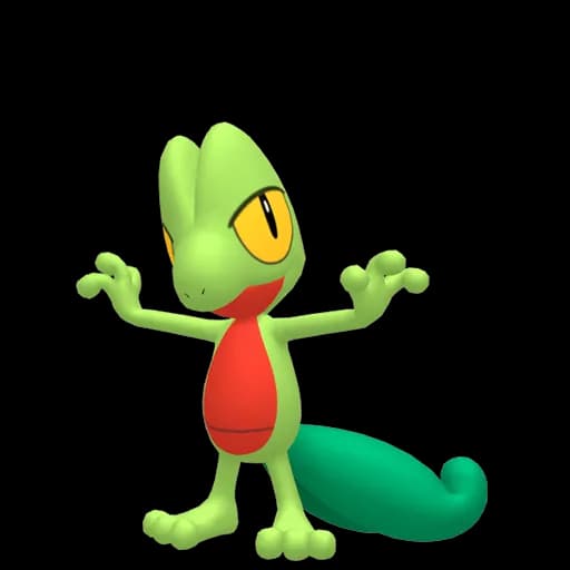 Treecko Pokemon team builder artwork