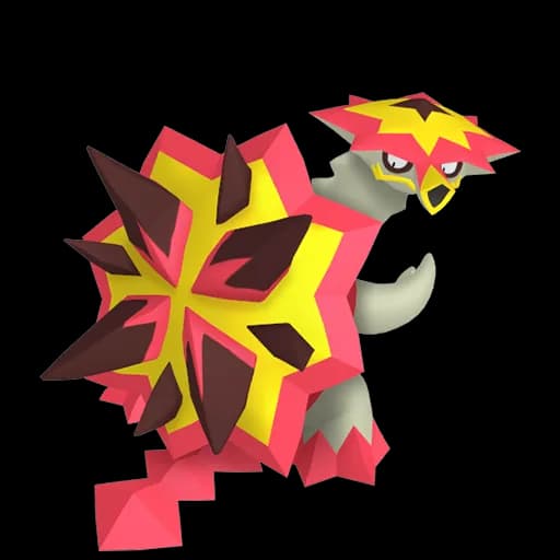 Turtonator Pokemon team builder artwork