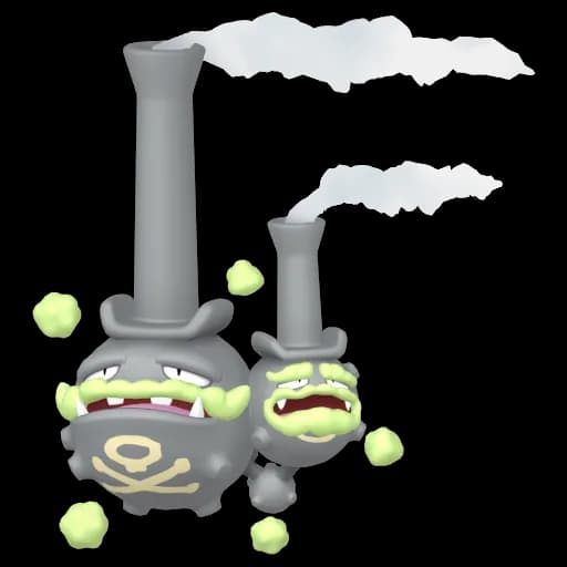 Weezing Galar Pokemon team builder artwork