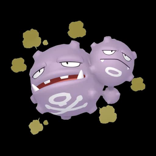 Weezing Pokemon team builder artwork