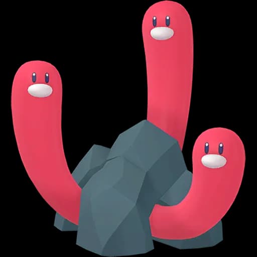 Wugtrio Pokemon team builder artwork