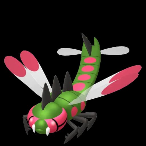 Yanmega Pokemon team builder artwork
