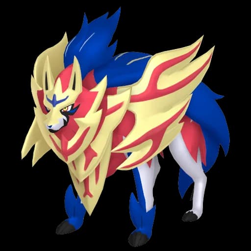 Zamazenta Crowned Pokemon team builder artwork