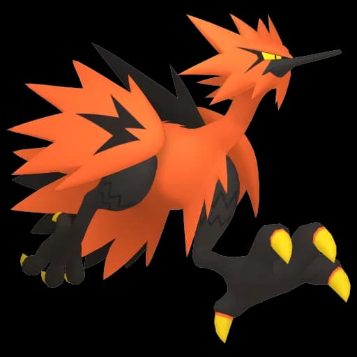 Zapdos Galar Pokemon team builder artwork