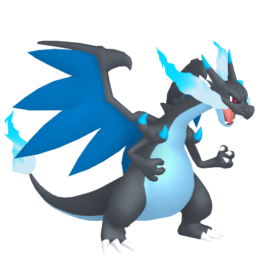Charizard Mega X artwork