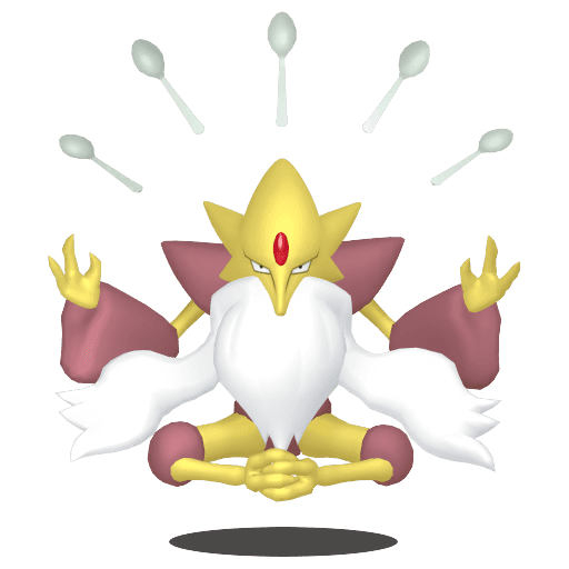 Alakazam Mega artwork
