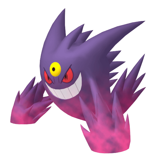 Gengar Mega artwork