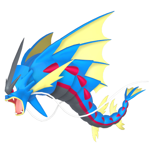 Gyarados Mega artwork