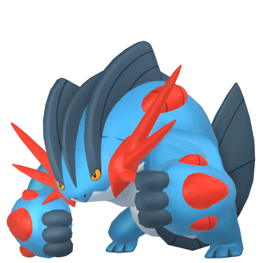 Swampert Mega artwork