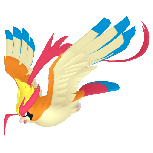 Pidgeot Mega artwork