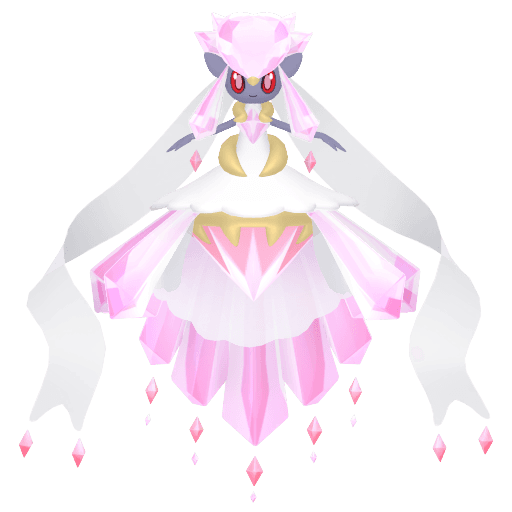 Diancie Mega artwork