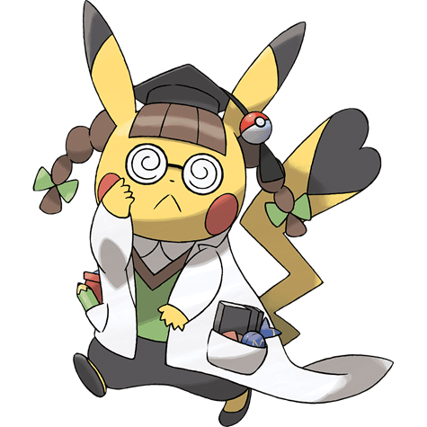 Pikachu Phd artwork