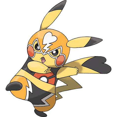Pikachu Libre artwork